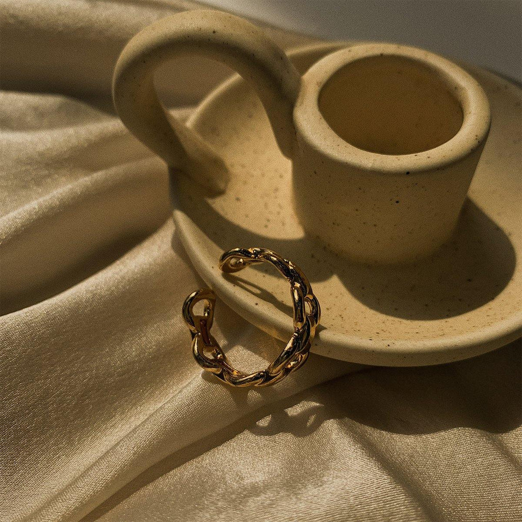 Open Chain Ring - Slowliving Lifestyle