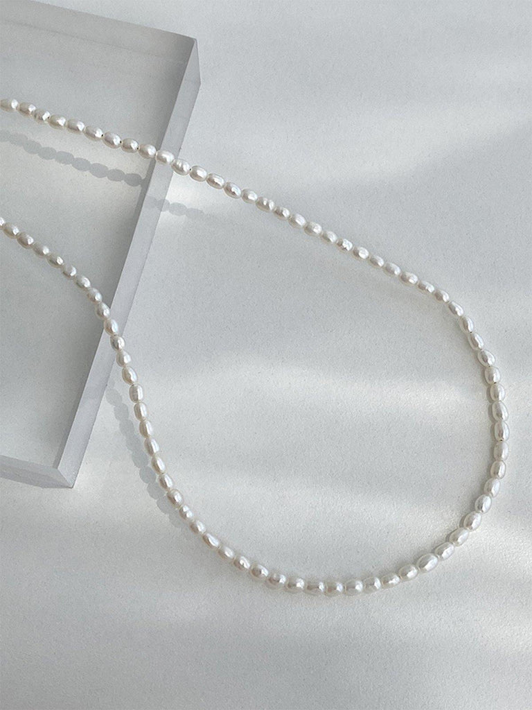 Natural Freshwater Pearl Necklace - Slowliving Lifestyle