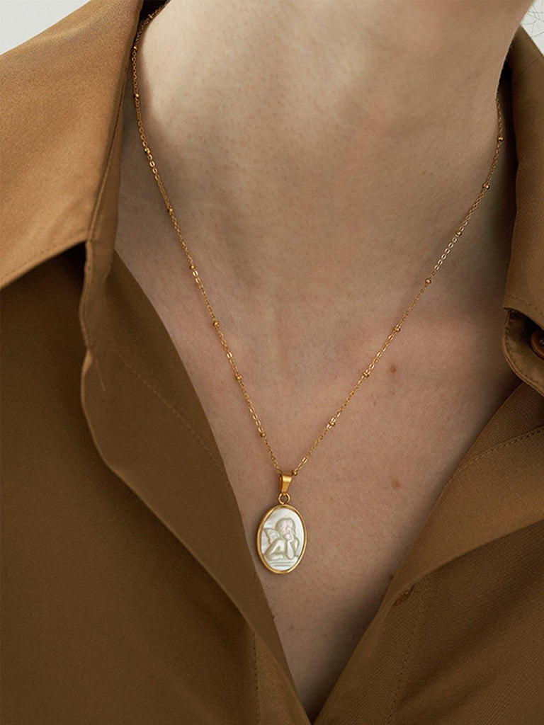 Angel Shell Necklace - Slowliving Lifestyle