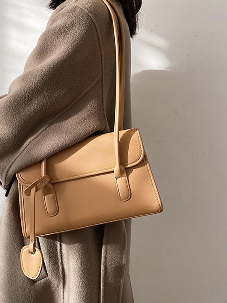 Fashion Shoulder Bag - Brown - Slowliving Lifestyle