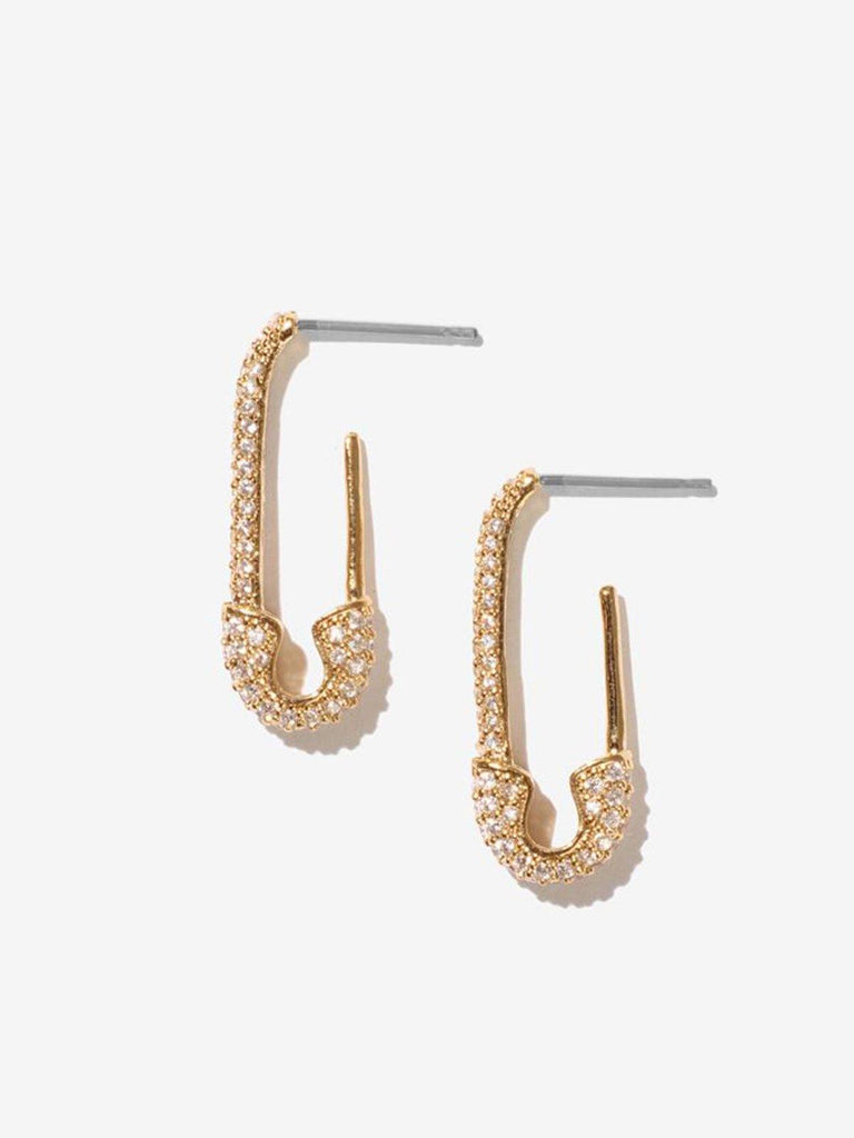 Single Crystal Pin Earring - Slowliving Lifestyle