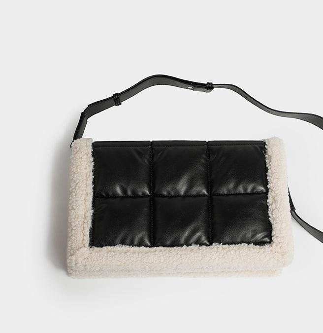 Grid Furry Bag - Slowliving Lifestyle