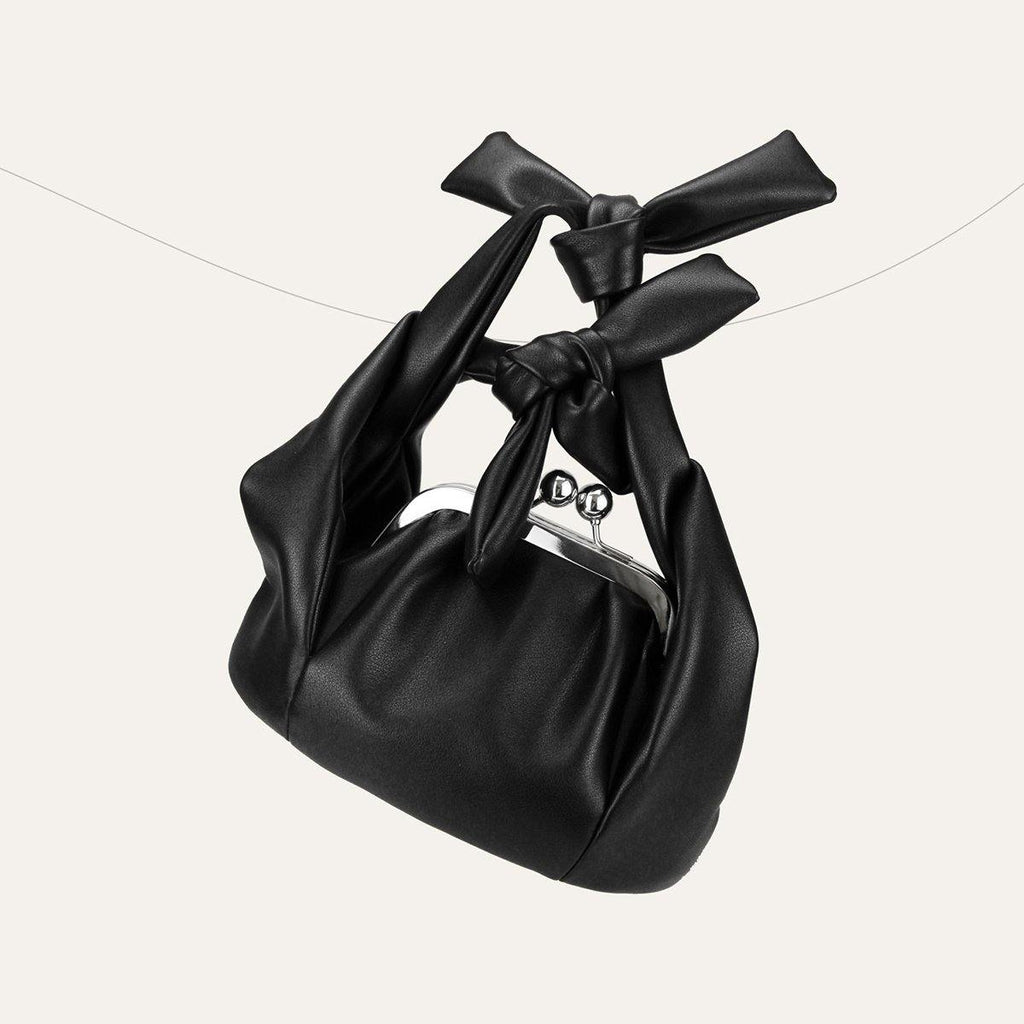 The Pleasure Isolated Anthesis Knot Bag - Black - Slowliving Lifestyle