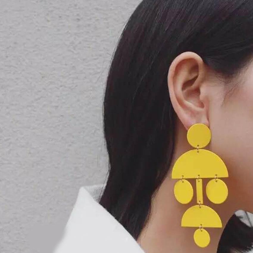 Unique Geometrical Earrings - Slowliving Lifestyle