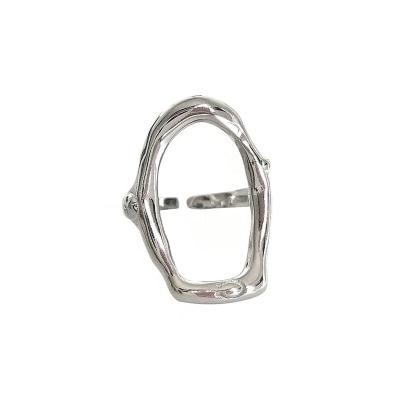 Simple Metal Lines Silver Ring - Slow Living Lifestyle