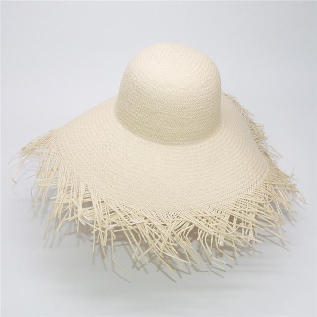 Tassel Edge Beach Hat - Slowliving Lifestyle