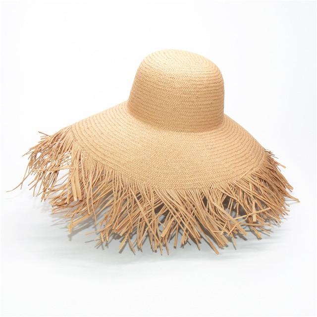 Tassel Edge Beach Hat - Slowliving Lifestyle