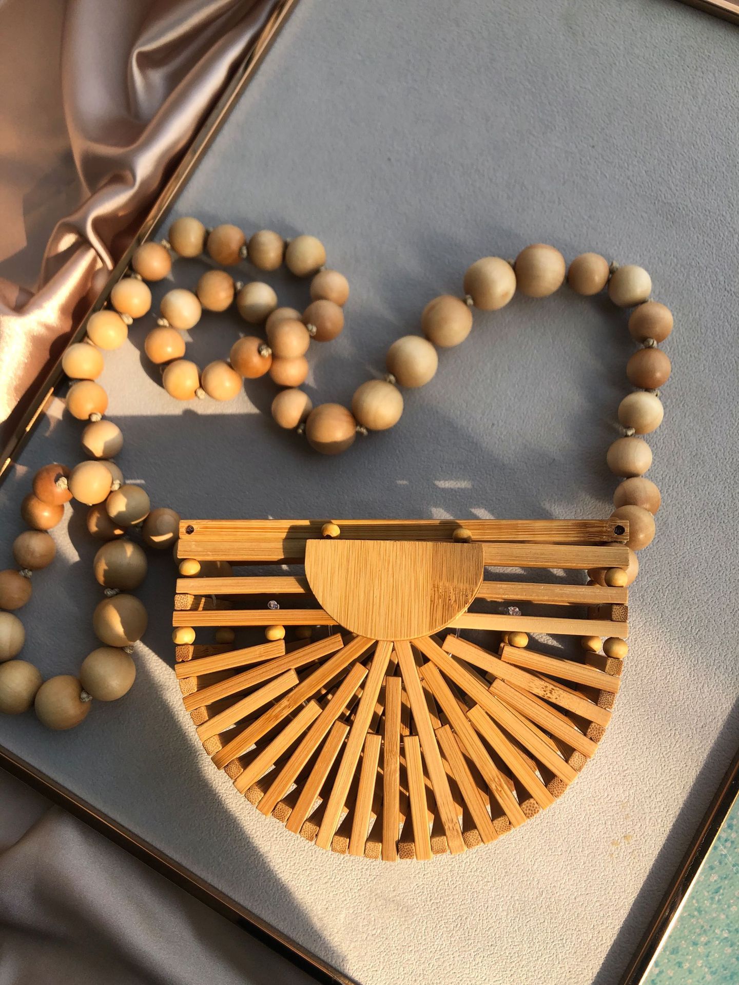 Mini Half Moon Bamboo Bag – Slowliving Lifestyle