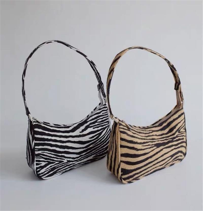 Women's Leopard Print Small Square Bag Shoulder Messenger Bag All-match 2  Handles/Chain - Walmart.com