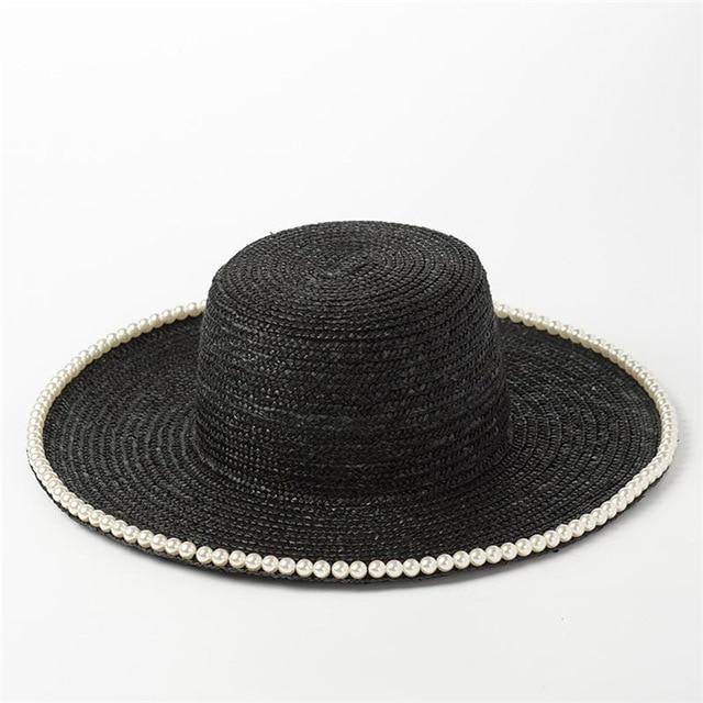 Straw Pearl Hats - Slowliving Lifestyle